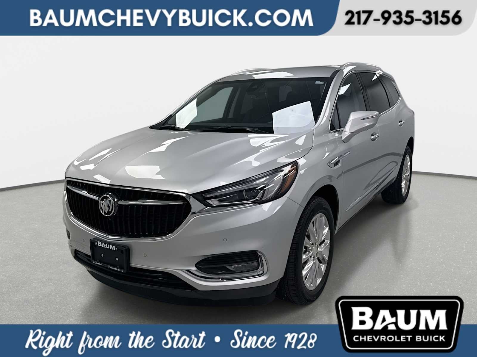 2021 Buick Enclave Premium in Includes Spectra Gray Lower Exterior Accent Color.) — front three-quarter view