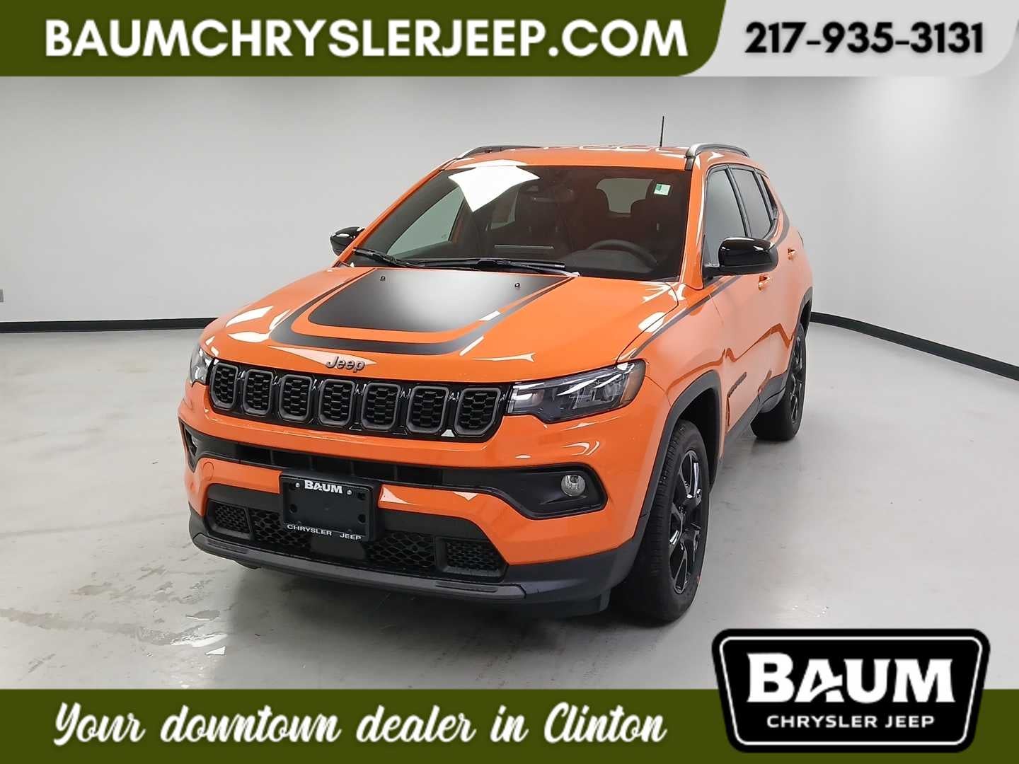 2026 Jeep Compass COMPASS LATITUDE ALTITUDE 4X4 in Joose Exterior Paint — front three-quarter view